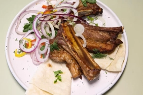 Шашлык из свиных рёбрышек
