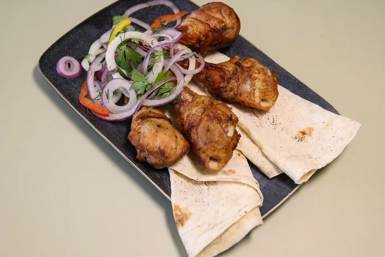 Шашлык из куриной голени