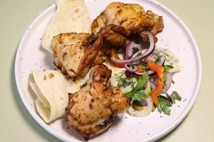 Шашлык из куриного филе